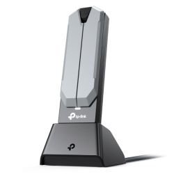 TP-LINK (Archer TBE400UH) BE6500 Wi-Fi 7 High Gain Wireless USB Adapter, Tri-Band, USB 3.0, MLO, MU-MIMO, OFDMA, Multi-RU, Cradle TP-LINK (Archer TBE400UH) BE6500 Wi-Fi 7 High Gain Wireless USB Adapter, Tri-Band, USB 3.0, MLO, MU-MIMO, OFDMA, Multi-RU, Cradle